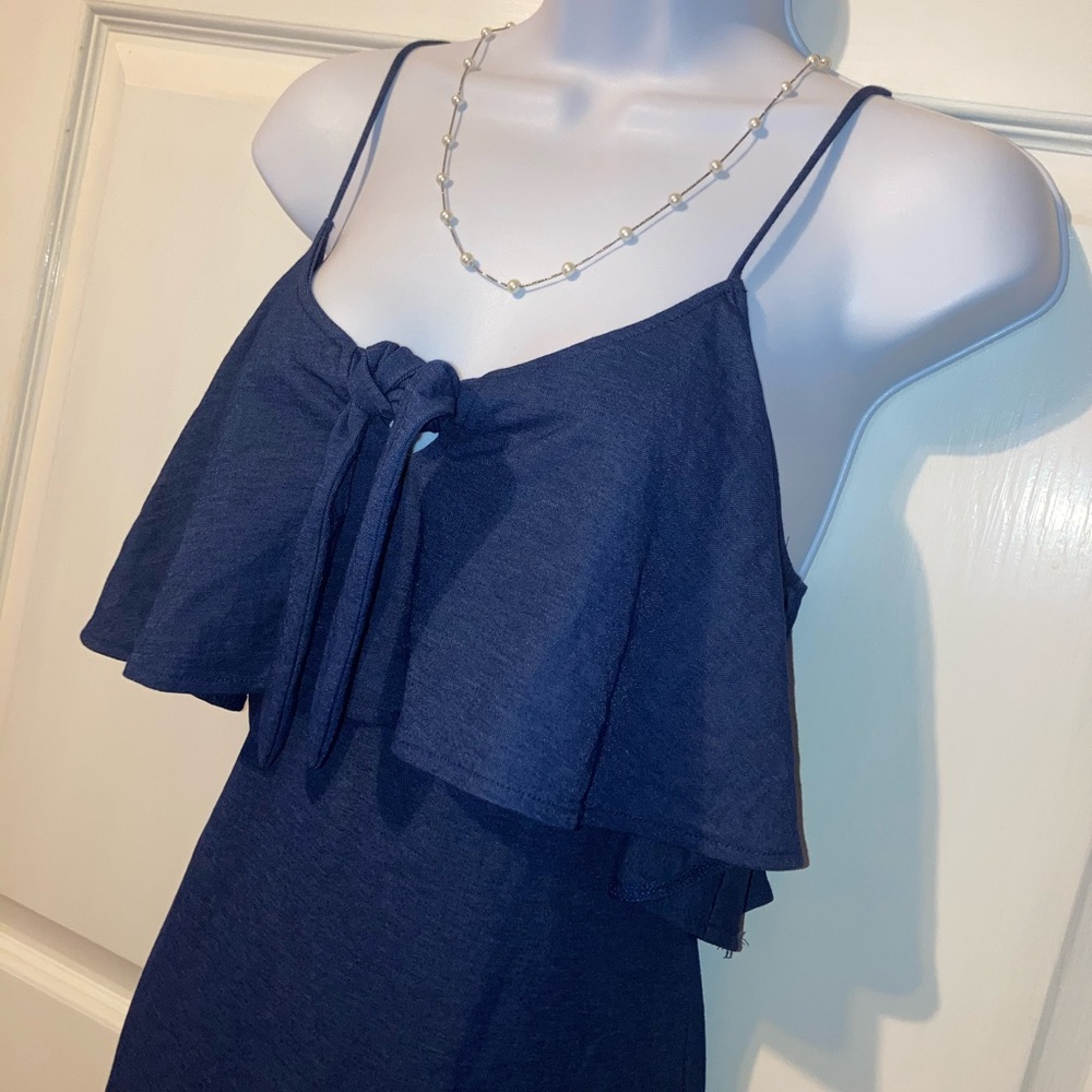 Gianni Bini Dress, Size Small, Blue.